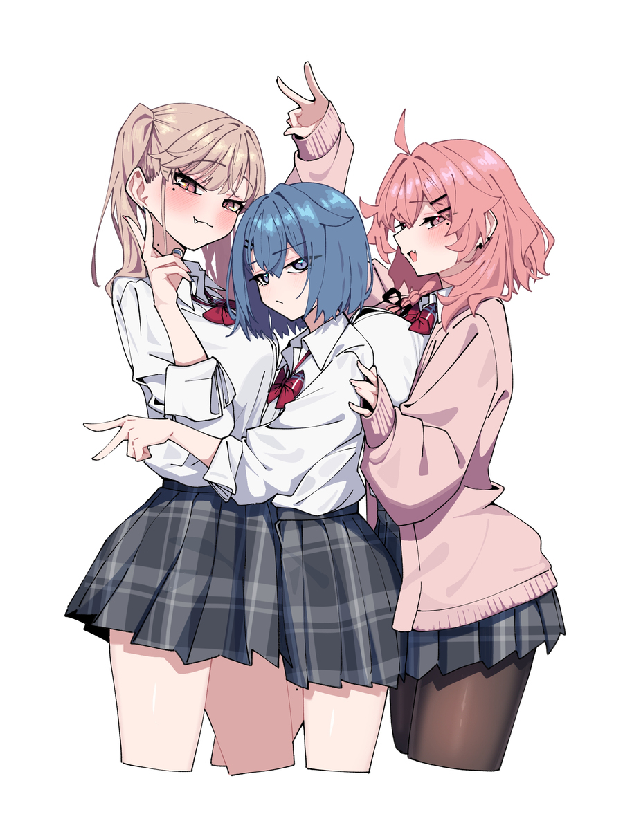 ３人集合