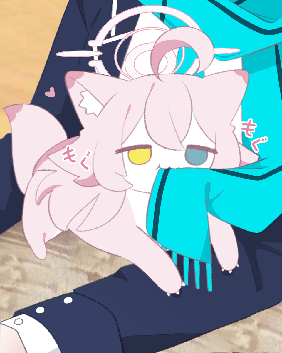 もぐもぐ🩷ホシノイタチ !!