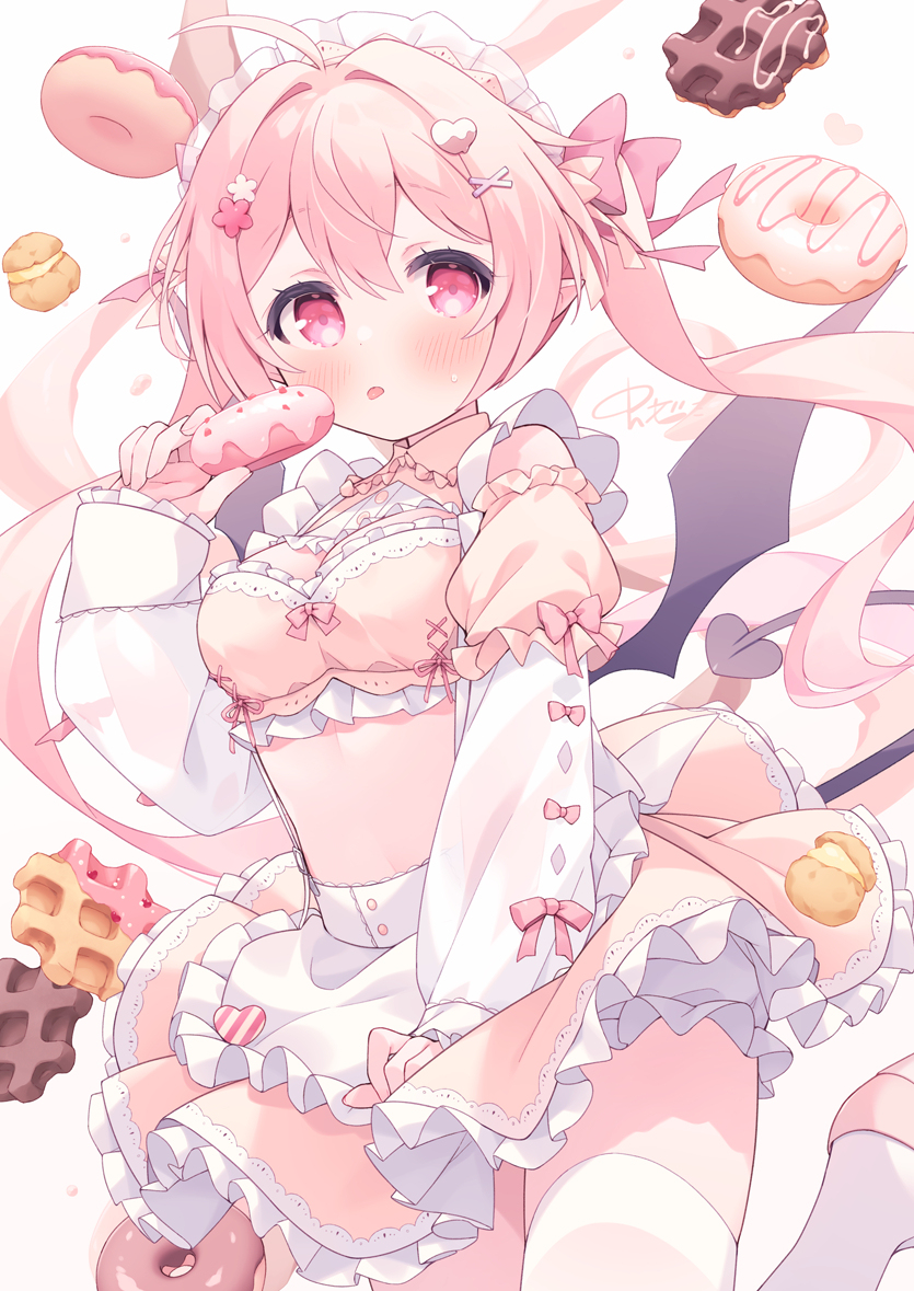 甘いもの好きなあくまっ子🍩🧇🤍