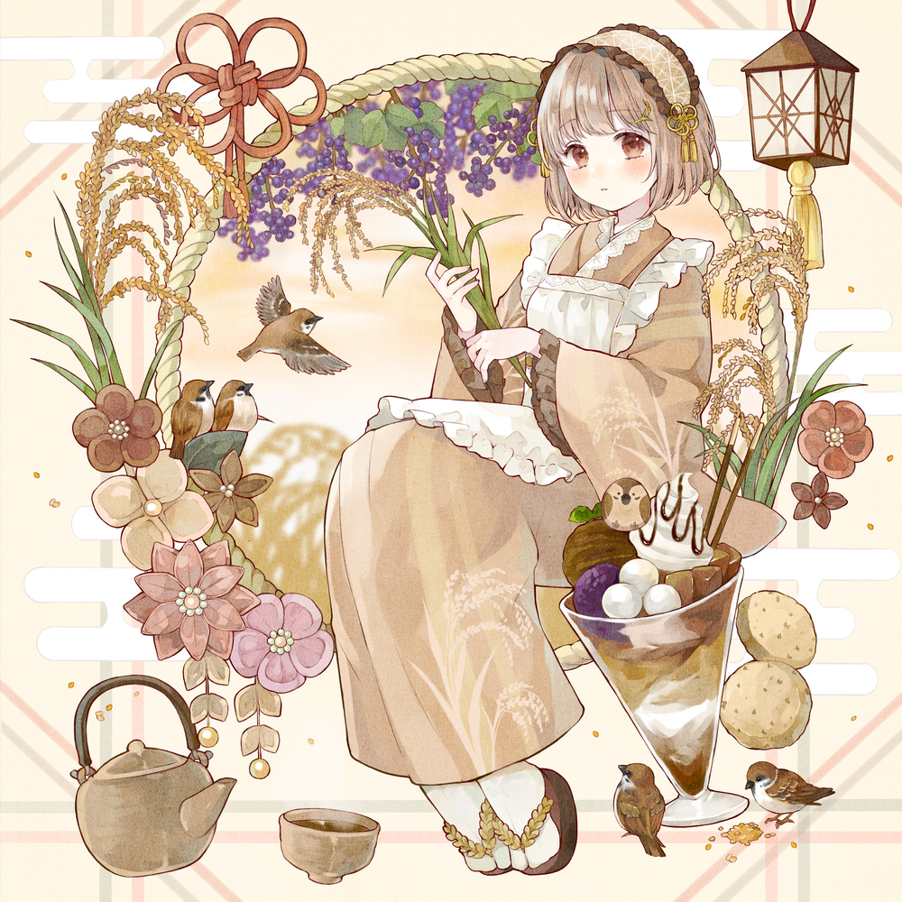 スズメ×メイド