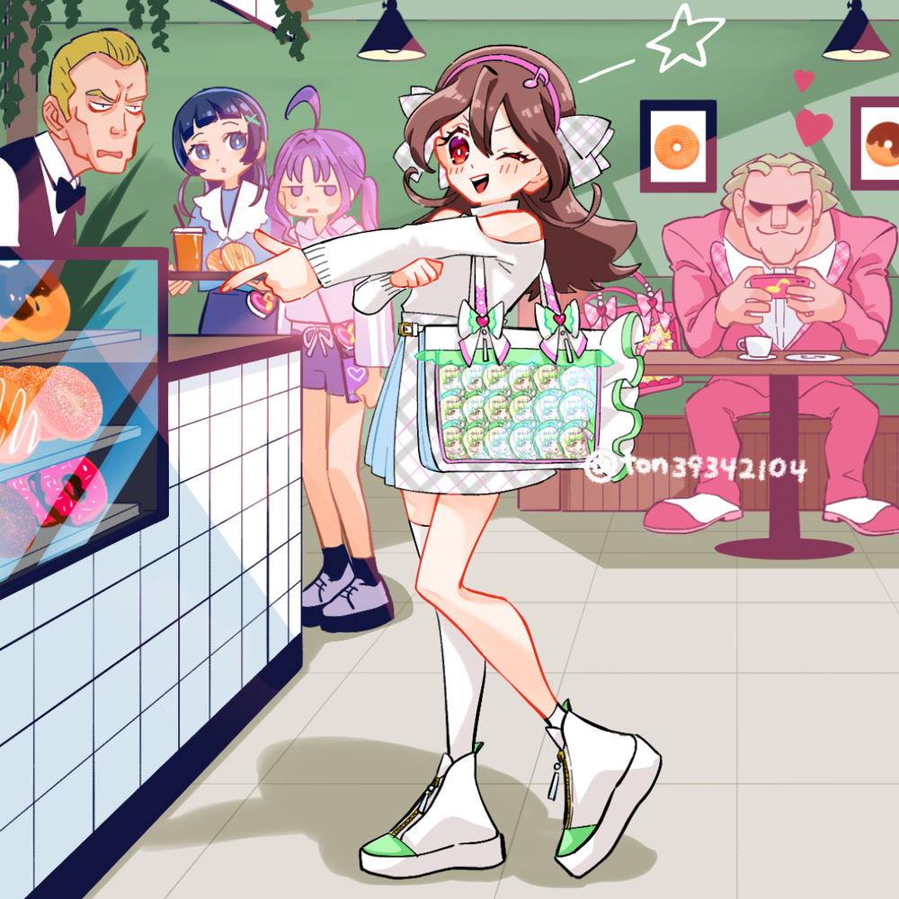 ズキューン💚🩷