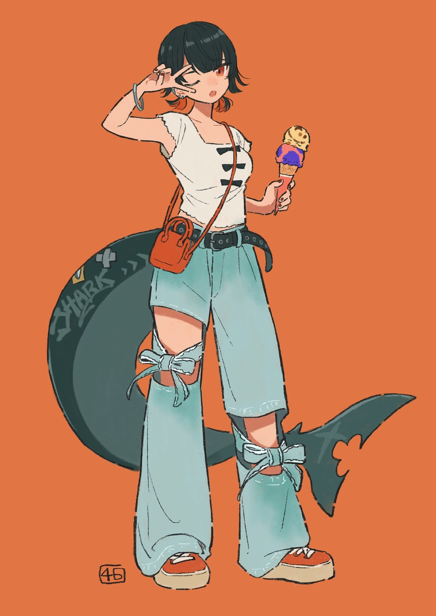 エレン夏コーデ