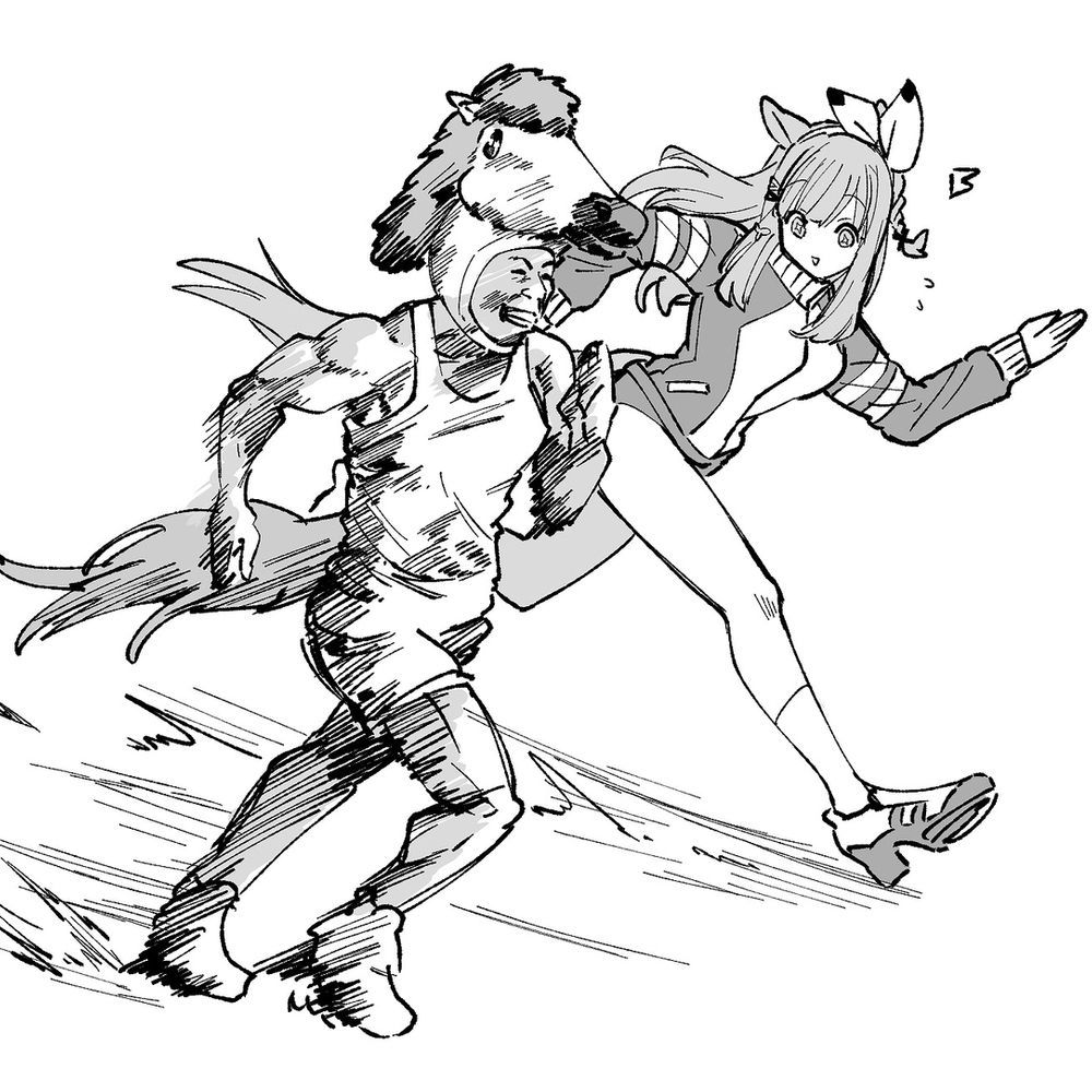ウマ落書きまとめ23