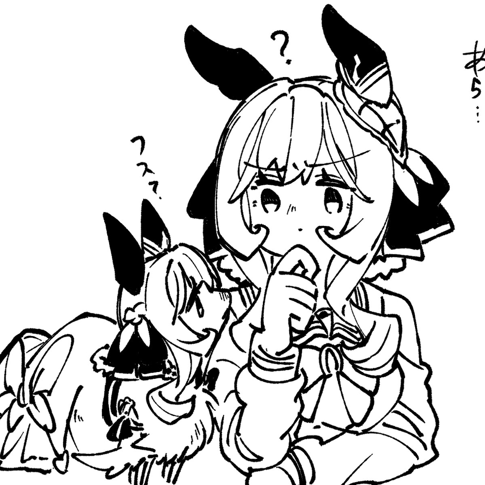 ウマ落書きまとめ23