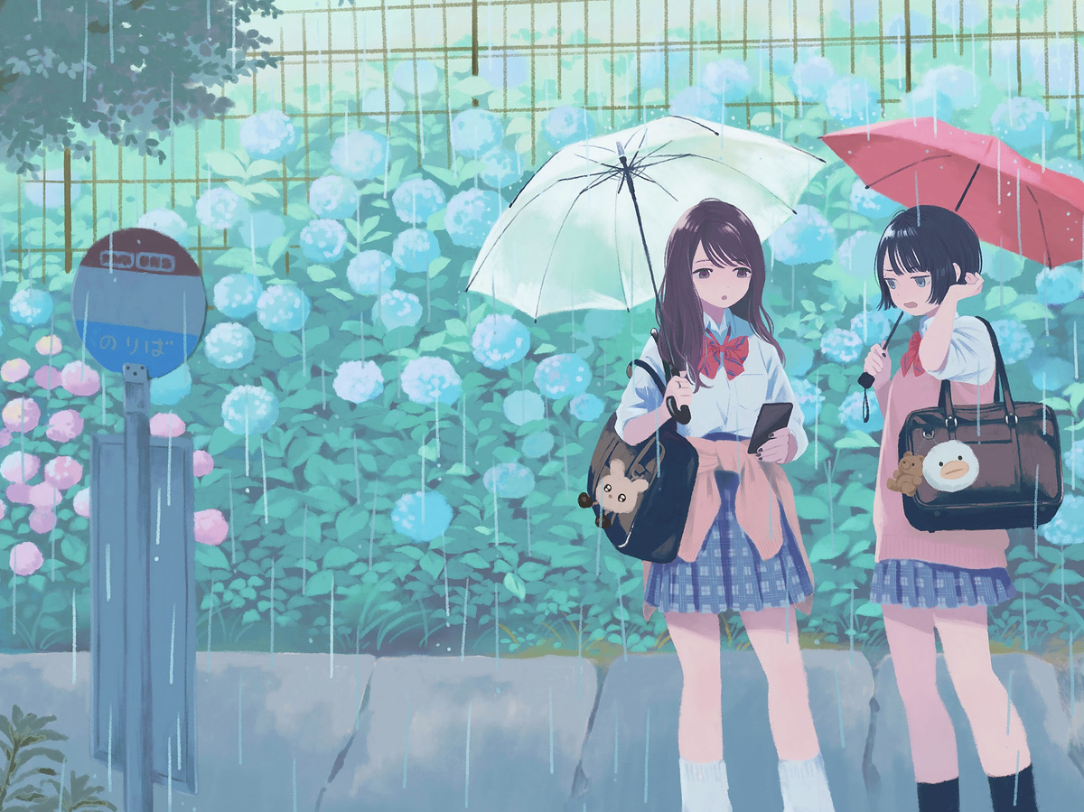 明日も雨らしいよ