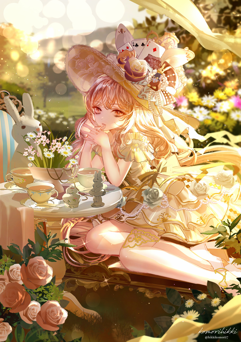 不思議の国のお茶会魔女🐰