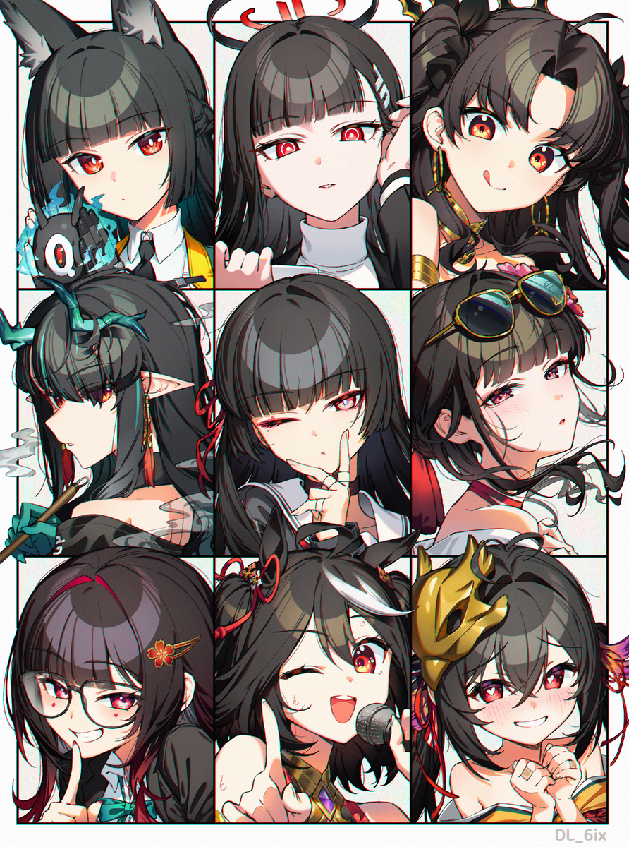黒髪赤眼 まとめ