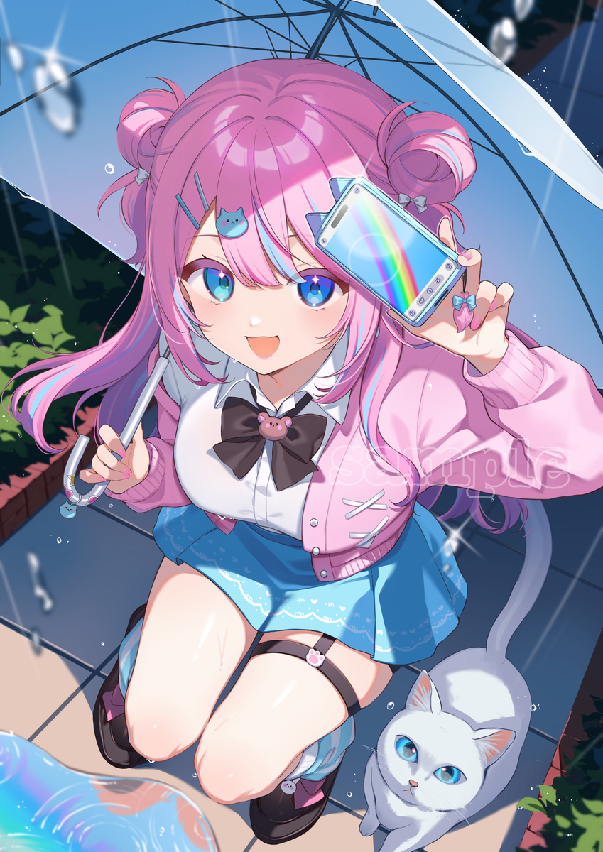 【仕事イラスト】梅雨イラスト