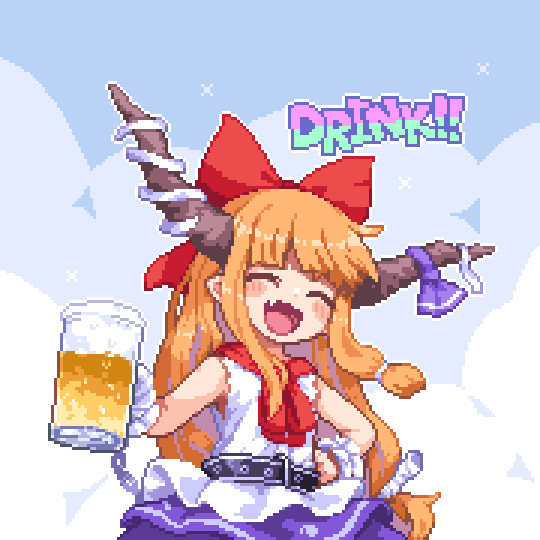 乾杯萃香ちゃん
