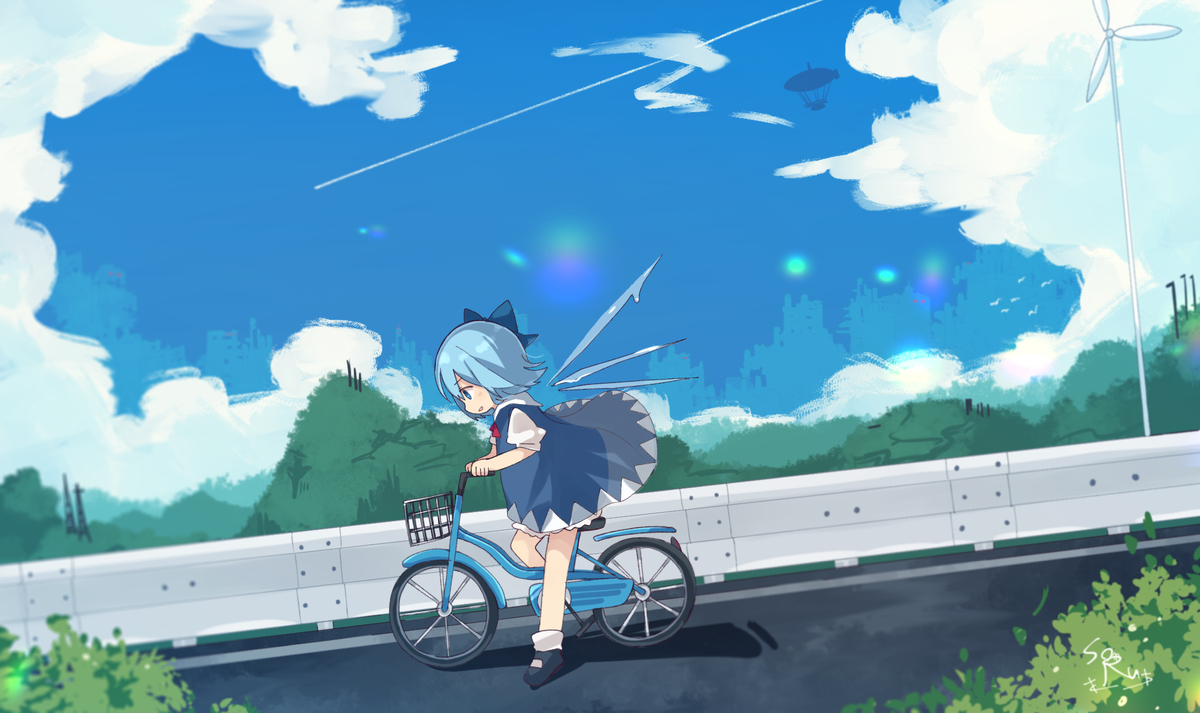 夏とチルノ！