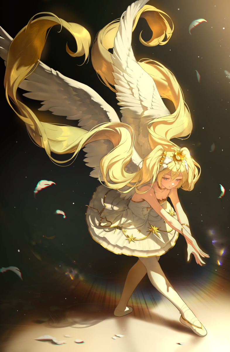 An Angel Born from a Ballerina