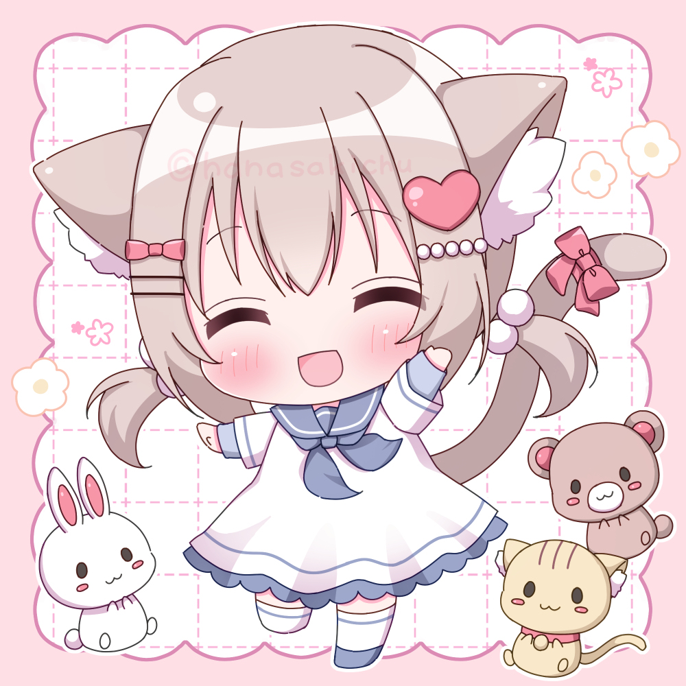 元気いっぱいのけもみみちゃん🌼🎀