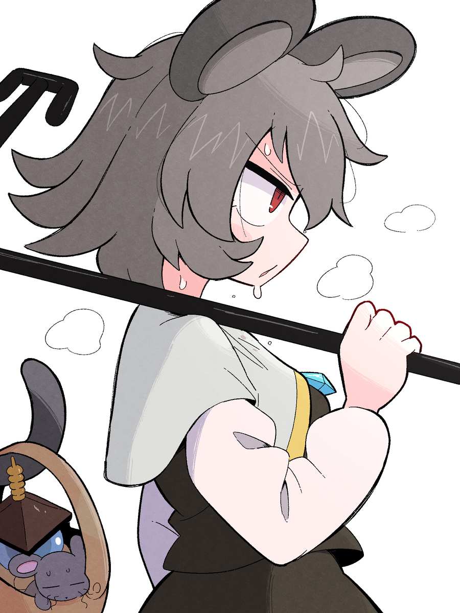 汗だくナズーリン