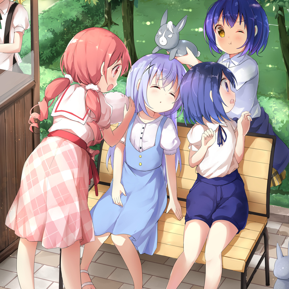 チノにいたずらを！