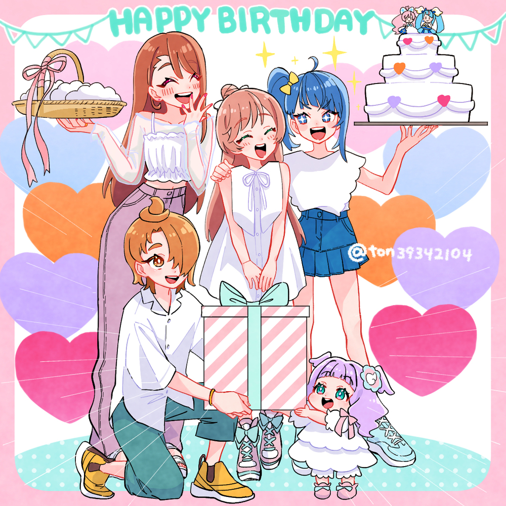 Happy birthday🎂ましろさん🩷✨