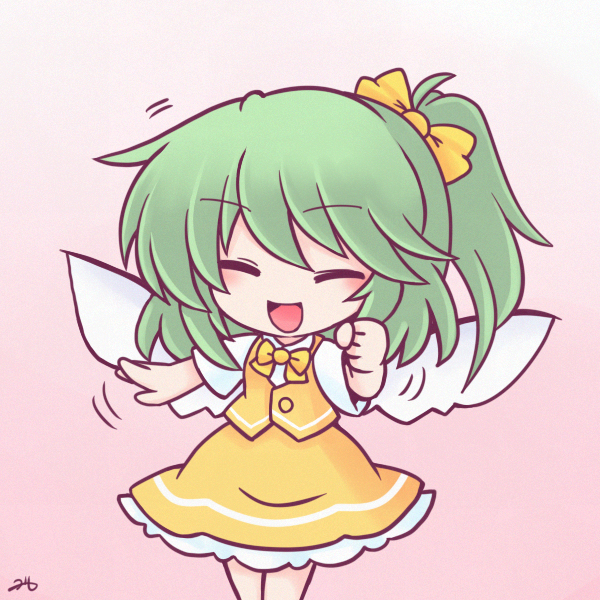 天則チルノ大妖精(？)カラー大妖精