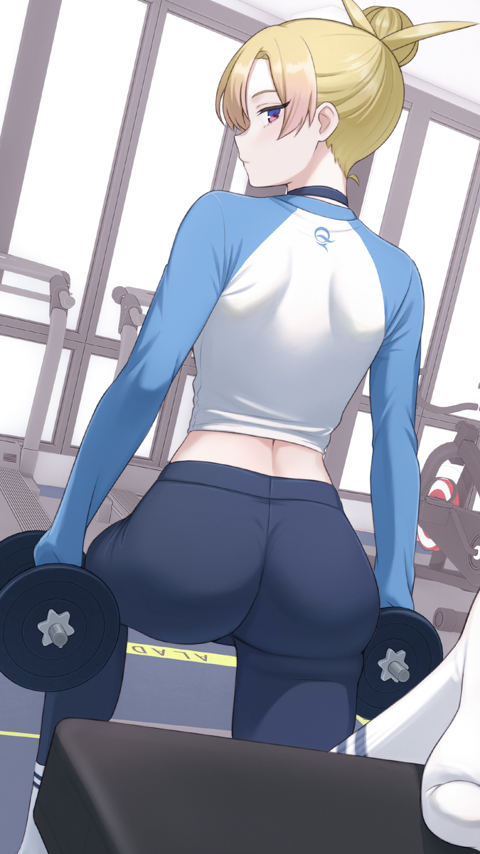 Leg day with Qinyin