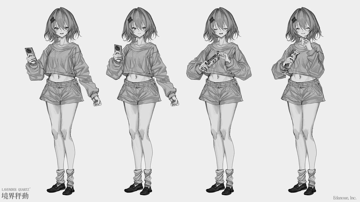 Lavender Quartz 境界秤動 イコヌ立ち絵