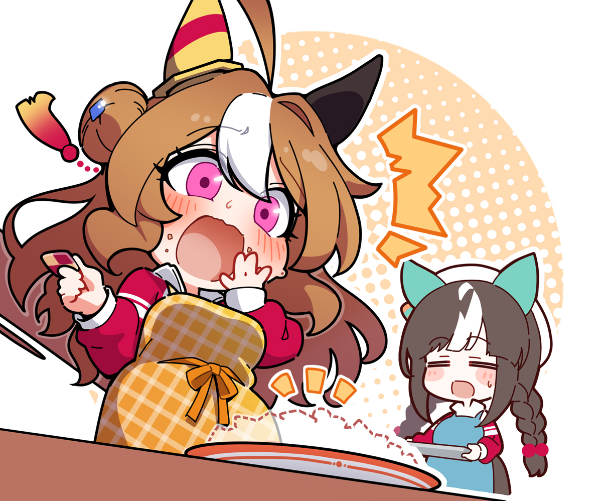 「ほら～、先に渡す分を分けておかないから…」