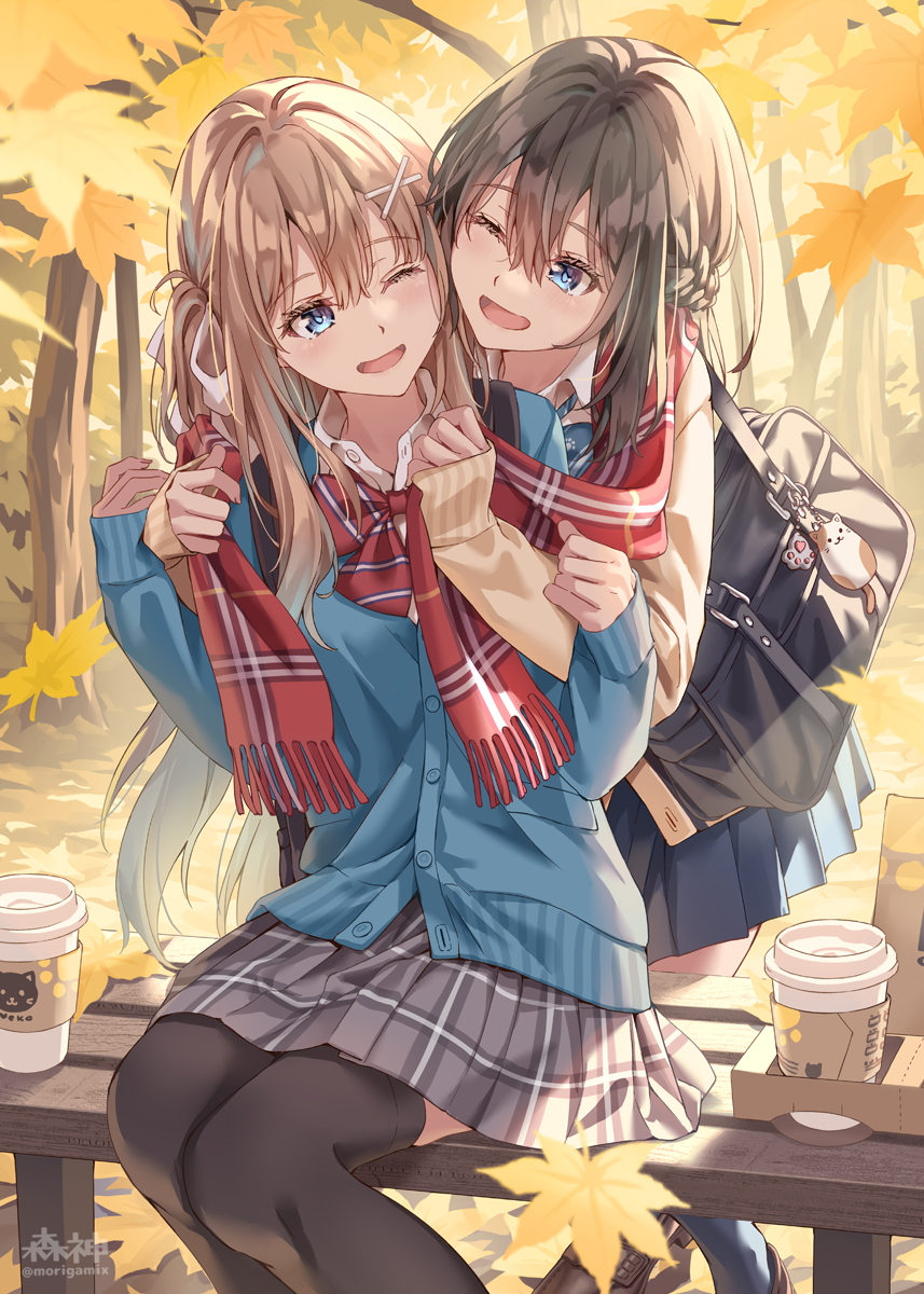二人マフラー