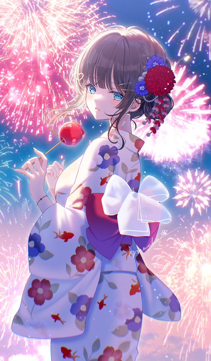 浴衣ひな