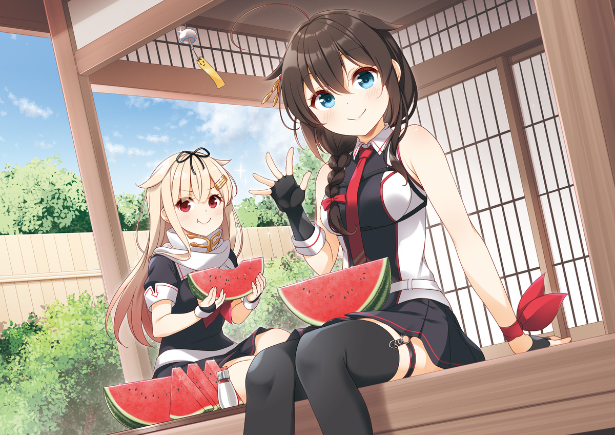 スイカ食べるっぽい