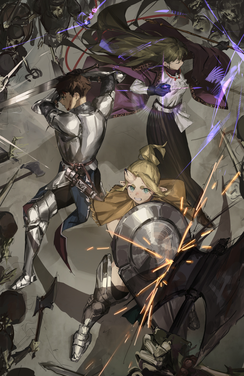 undead horde vs trio