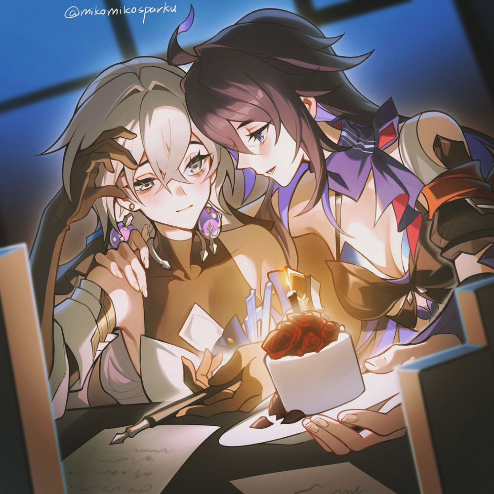 happy birthday Bronya~~🎂