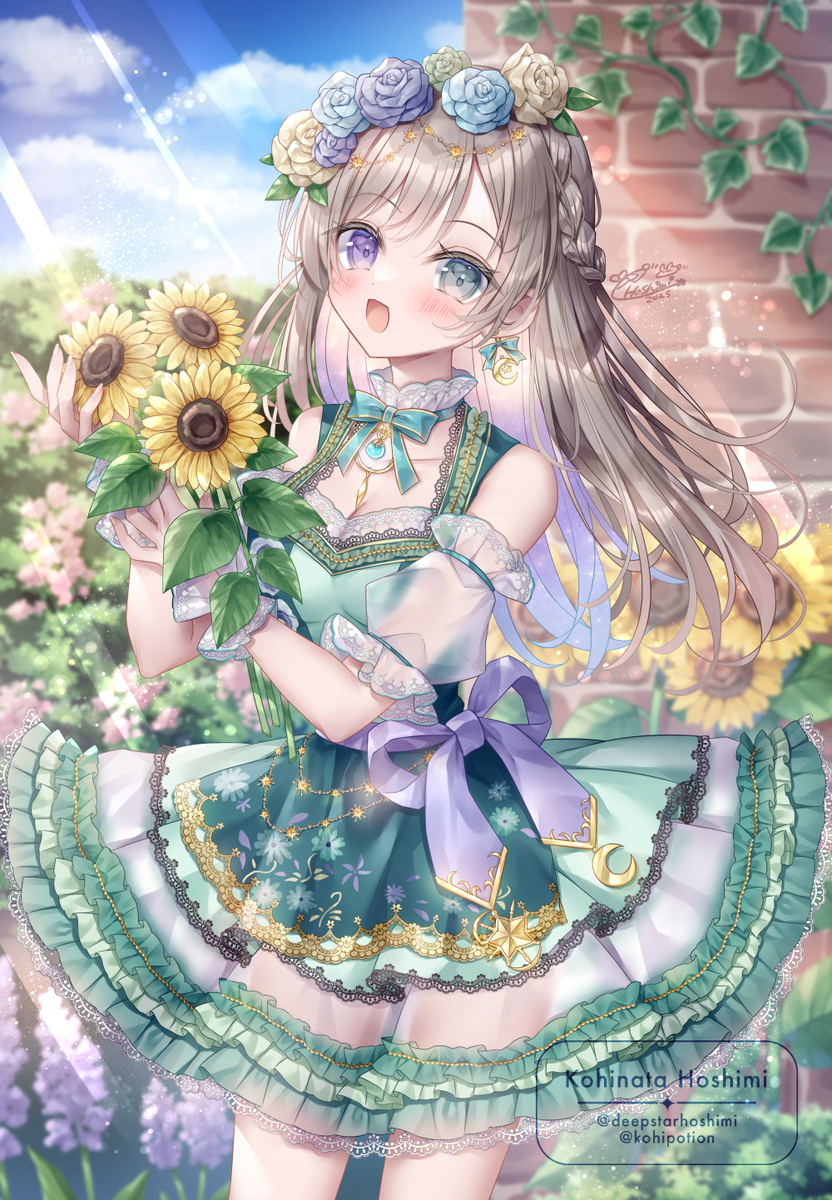 夏の庭🌻