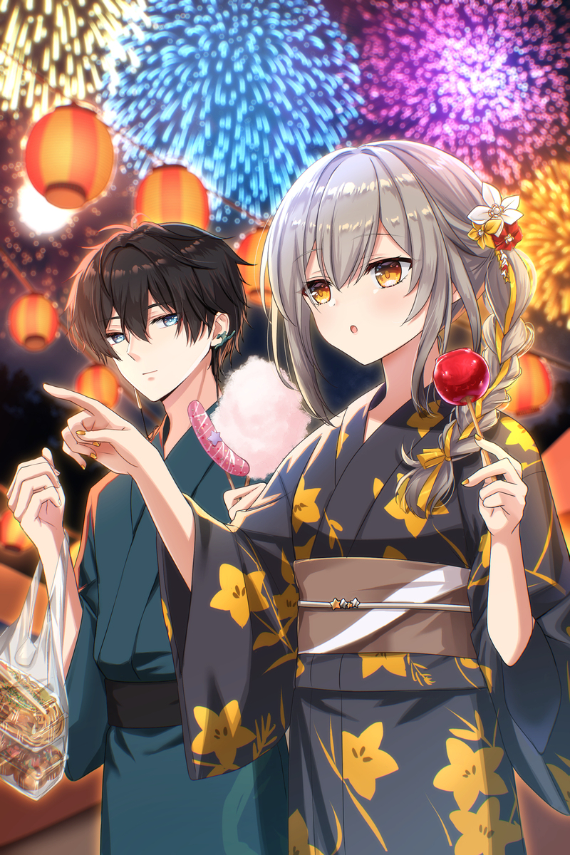 花火よりも、君の顔