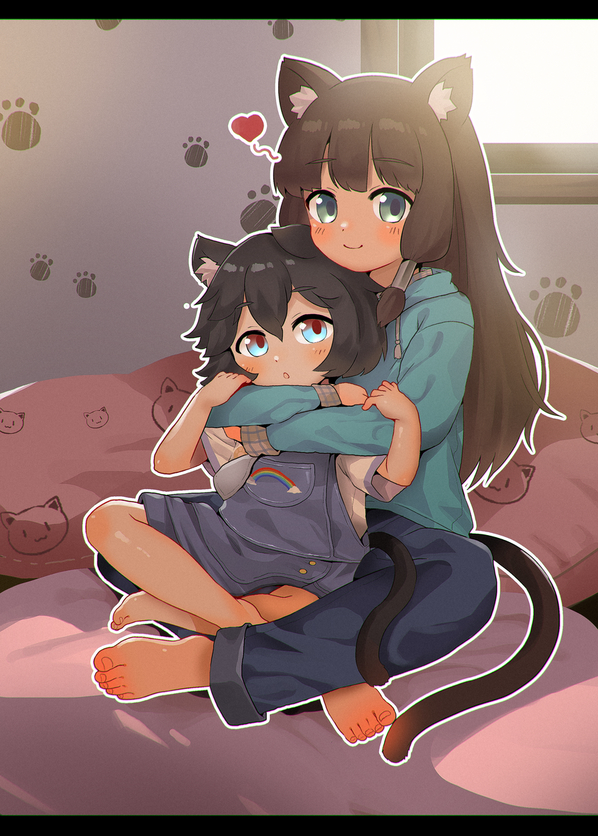 可爱猫猫姐妹~