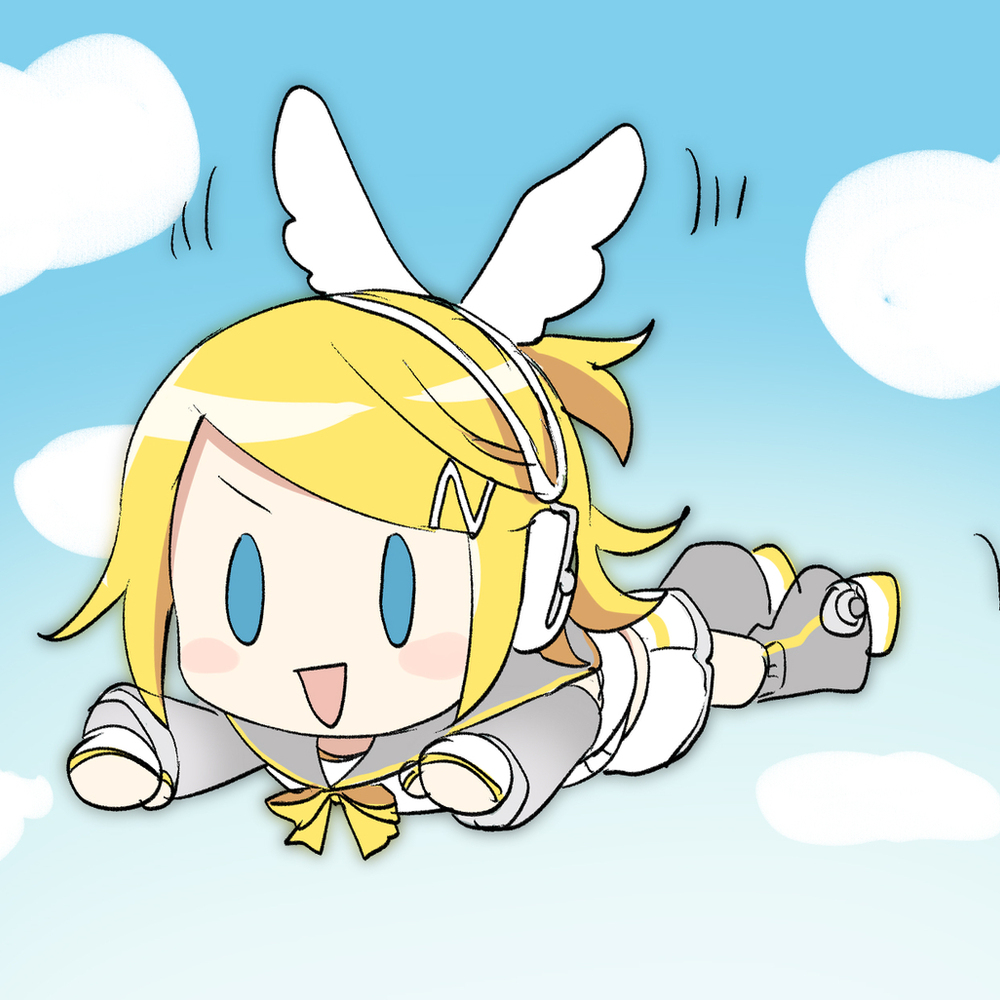 鏡音リンNTは空を飛ぶらしい