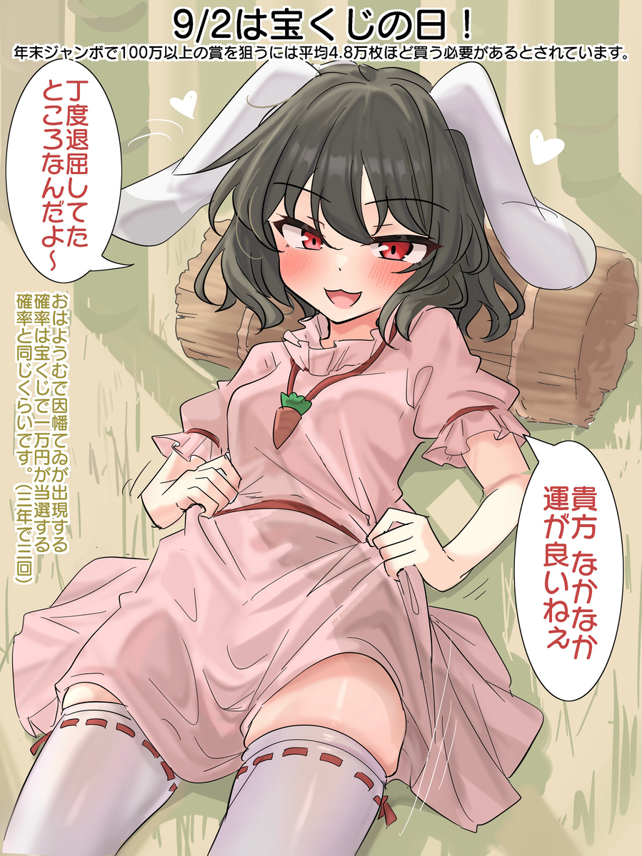 9/2は宝くじの日！