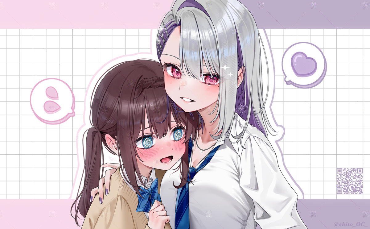 創作百合☝️🩷💜