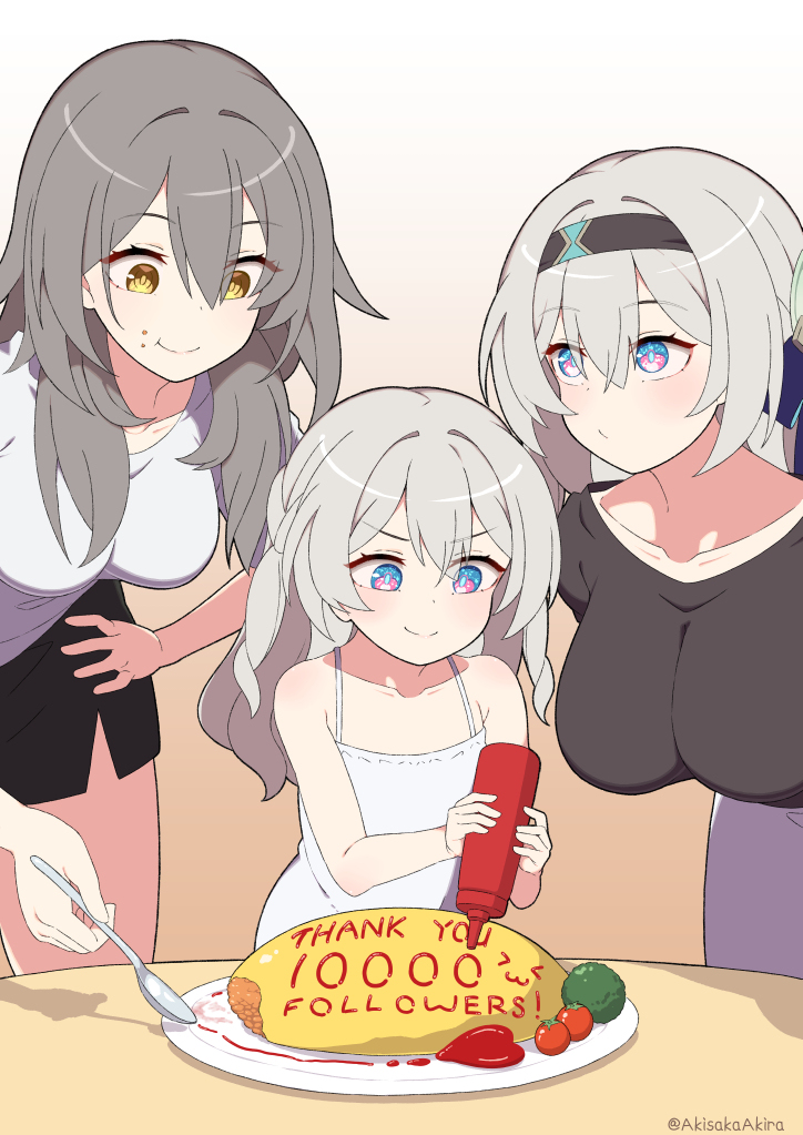 Twitterフォロワー10000人突破記念イラスト 【現パロ】