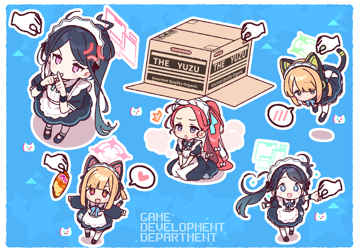 ちっちゃなメイドさん達✨🎮✨