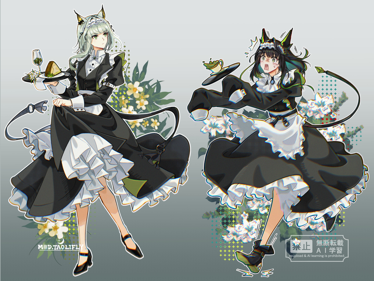 メイドケルシー&Mon3tr【アークナイツ】