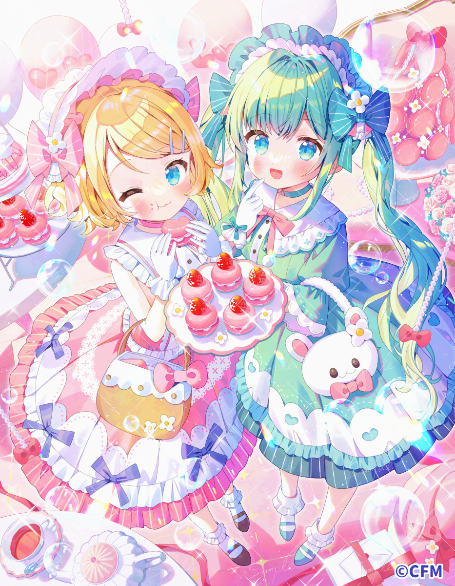 【お仕事】「初音ミク2025年カレンダー」3月イラスト