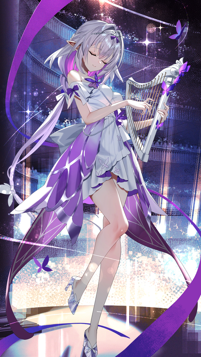 調べに揺れる翅