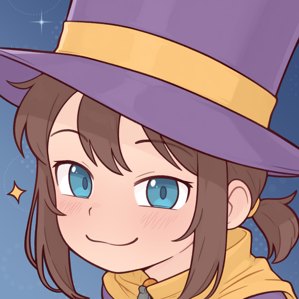 Hat Kid SFW face!