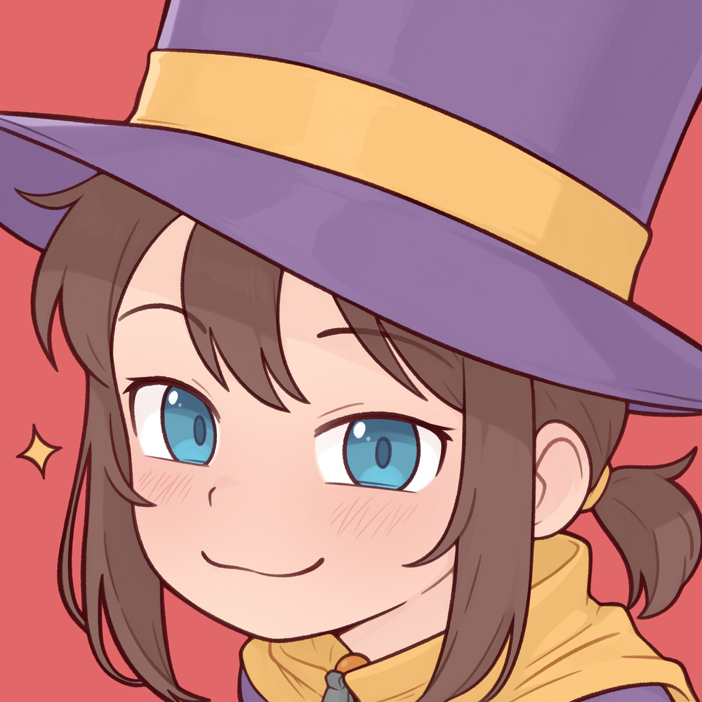 Hat Kid SFW face!