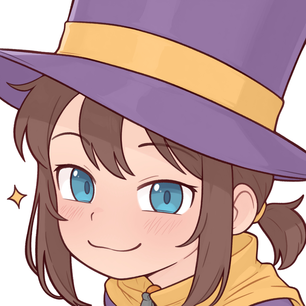 Hat Kid SFW face!