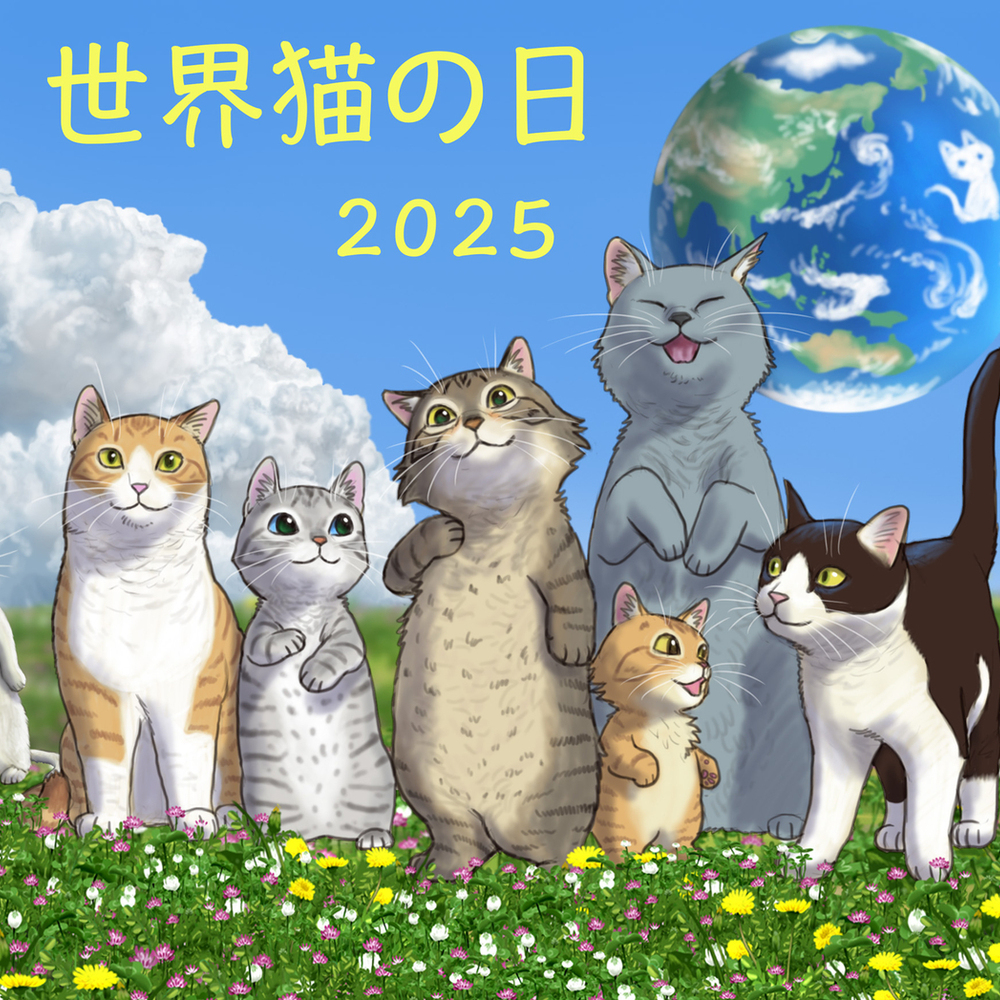 世界猫の日2025