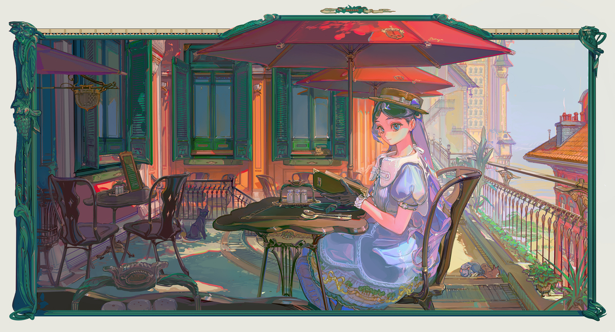 Late lunch, lazy cats