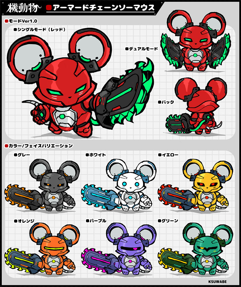 アーマードチェーンソーマウス
