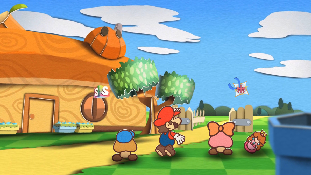 ペーパーマリオへのおくりもの