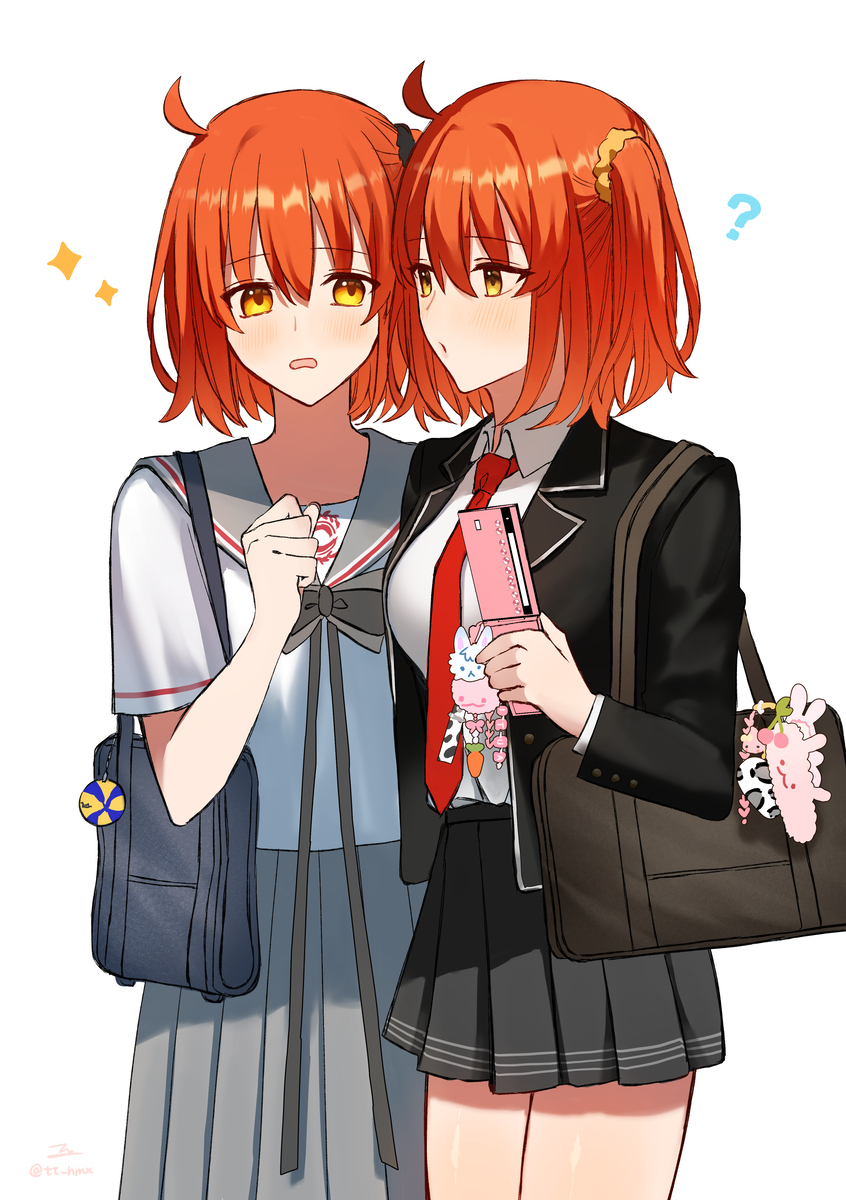 中学生と高校生