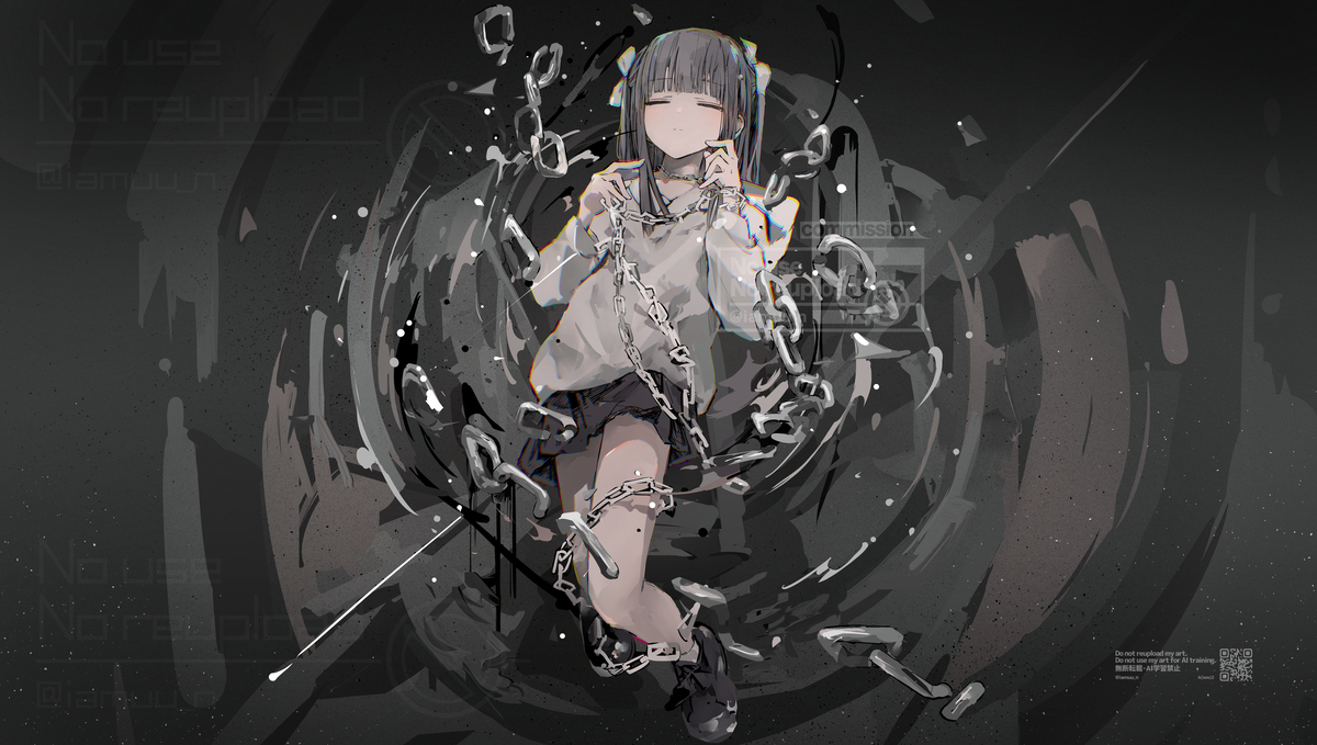 『音の囚人よ、強欲であれ』絵