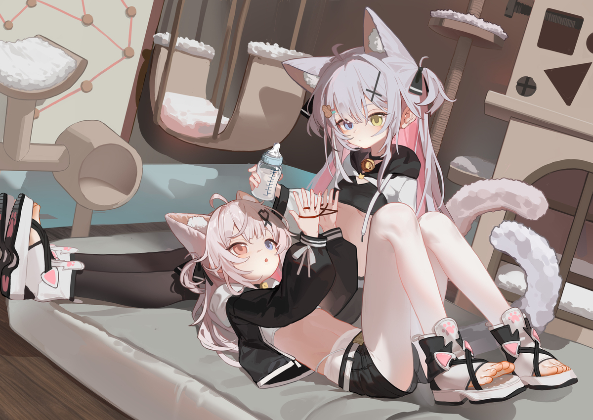 【稿件展示】猫猫贴贴