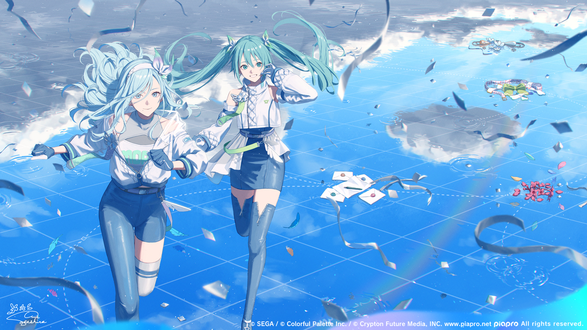 【仕事絵】プロセカ 5周年カウントダウンイラスト